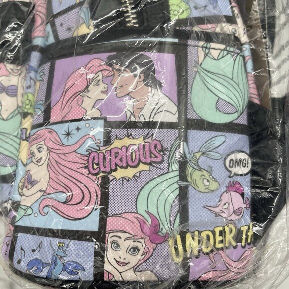 GROTTO TREASURES EXCLUSIVE - DISNEY THE LITTLE MERMAID COMIC AOP‎ MINI BACKPACK